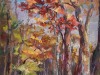 Carpeted-Path-Asheville-Fall-sm-36x18-acrylic-on-canvas-NIki-Gulley